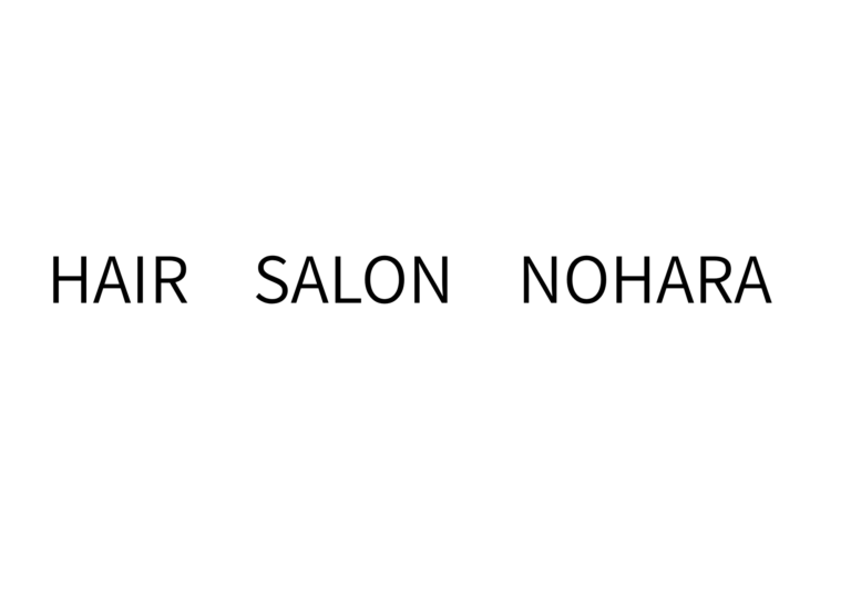 ＨＡＩＲ　ＳＡＬＯＮ　ＮＯＨＡＲＡ